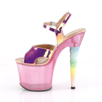 【PLEASER】UNICORN-711T シューズ Pink Shifting TPU/Bubble Gum Pink Tinted【取寄】