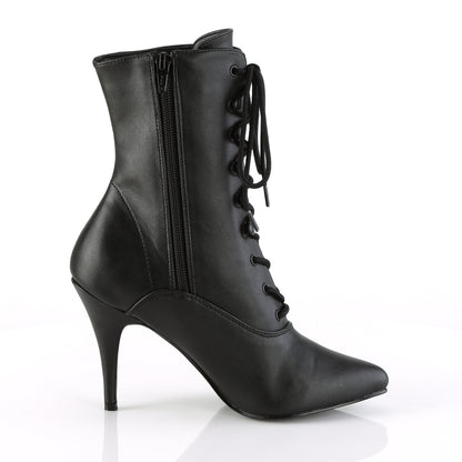 【PLEASER】VANITY-1020 シングルソールシューズ Blk Faux Leather【取寄】