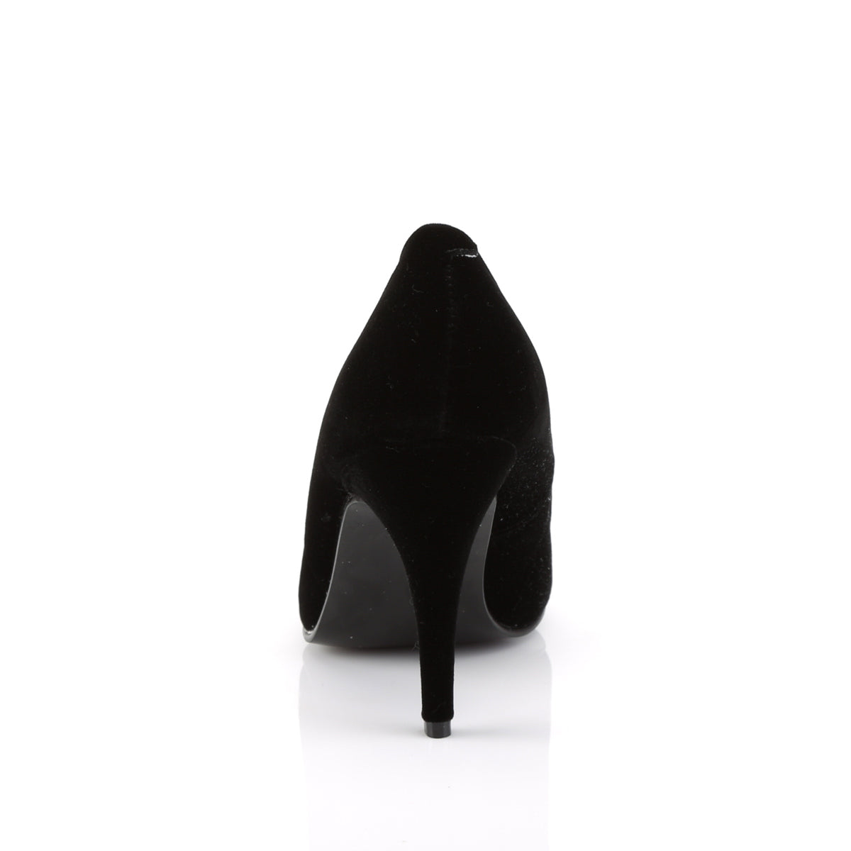 【PLEASER】VANITY-420 シングルソールシューズ Blk Velvet【取寄】