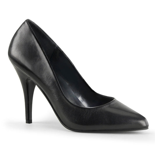 【PLEASER】VANITY-420 シングルソールシューズ Blk Leather【取寄】
