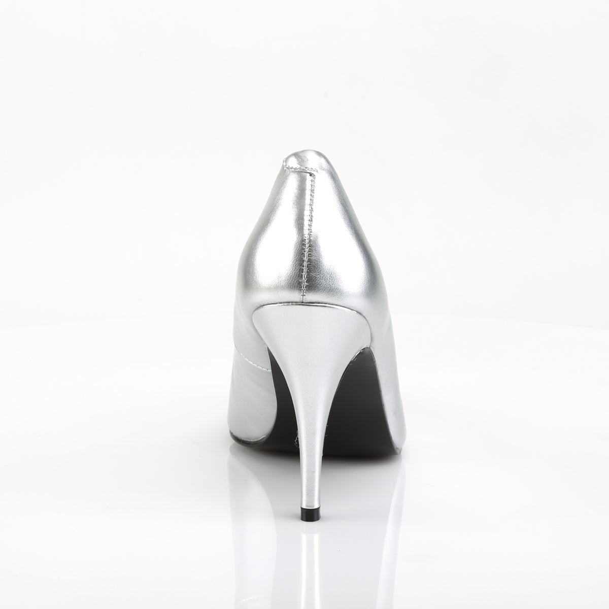 【PLEASER】VANITY-420 シングルソールシューズ Slv Faux Leather【取寄】