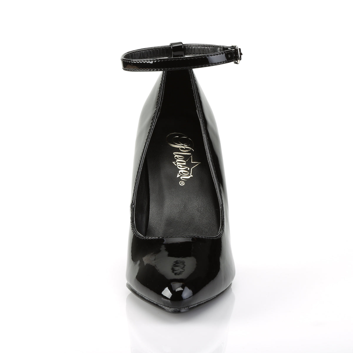 【PLEASER】VANITY-431 シングルソールシューズ Blk Pat【取寄】