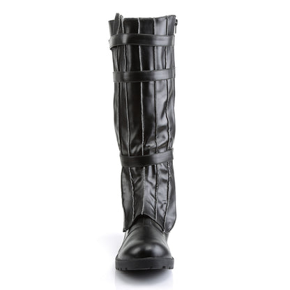 【FUNTASMA】WALKER-130 厚底ブーツ Blk Pu【取寄】