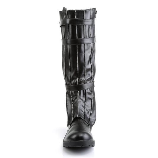 【FUNTASMA】WALKER-130 厚底ブーツ Blk Pu【取寄】