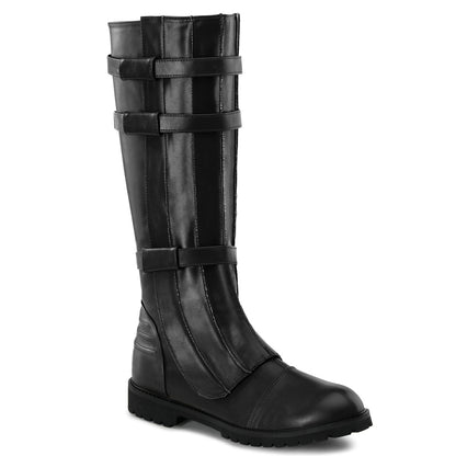 【FUNTASMA】WALKER-130 厚底ブーツ Blk Pu【取寄】