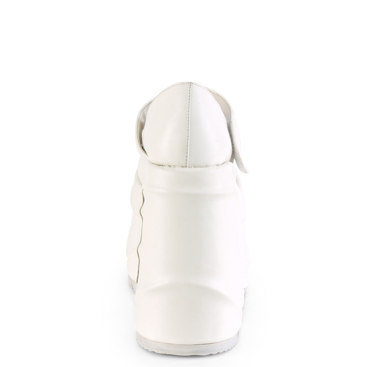 【DEMONIA】WAVE-32 ヒール Wht Vegan Leather【取寄】