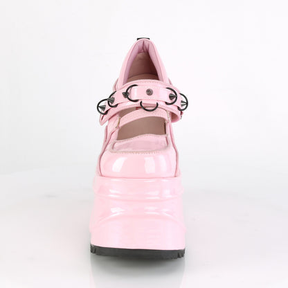 【DEMONIA】WAVE-48 ヒール B. Pink Hologram Pat【取寄】