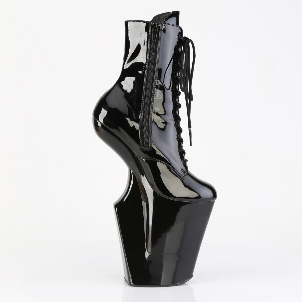 【PLEASER】WORSHIP-1020 シューズ Blk Pat/Blk【取寄】