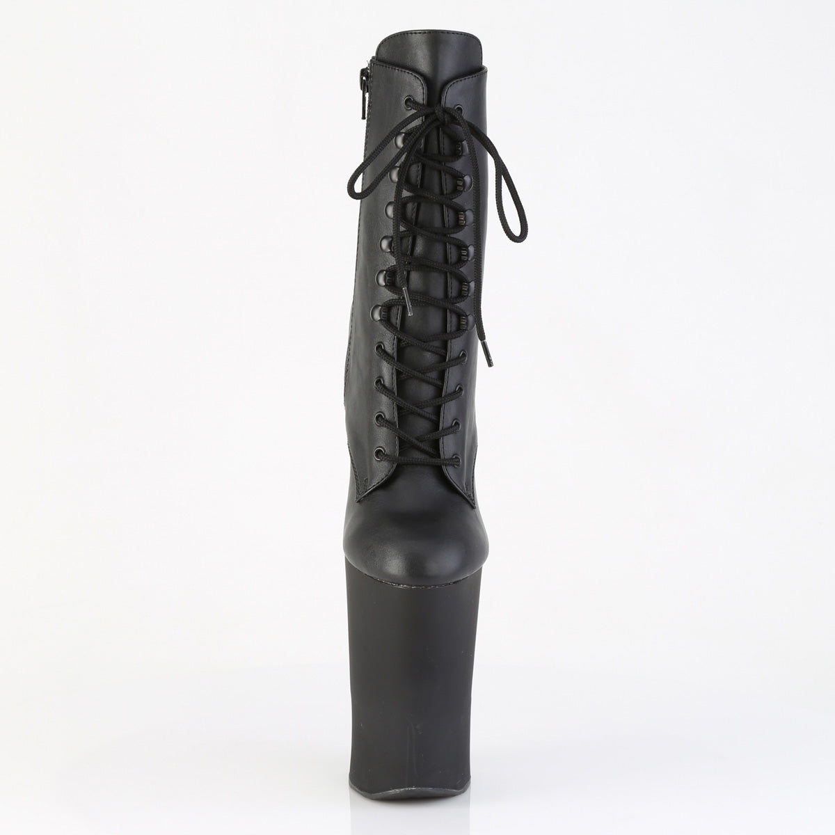 【PLEASER】WORSHIP-1020 シューズ Blk Faux Leather/Blk Matte【取寄】