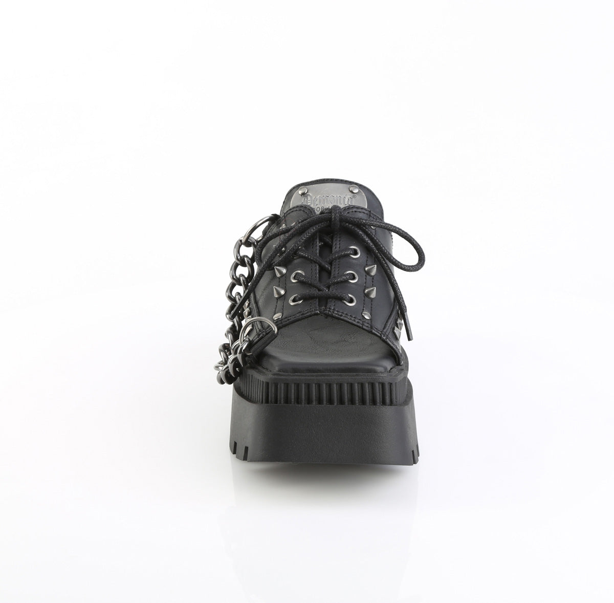 【DEMONIA】WRATH-03 厚底サンダル Blk Vegan Leather【取寄】