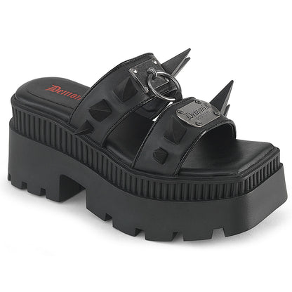 【DEMONIA】WRATH-13 厚底サンダル Blk Vegan Leather【取寄】