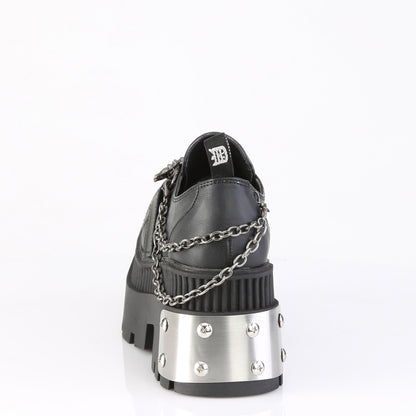 【DEMONIA】WRATH-42 ヒール Blk Vegan Leather【取寄】