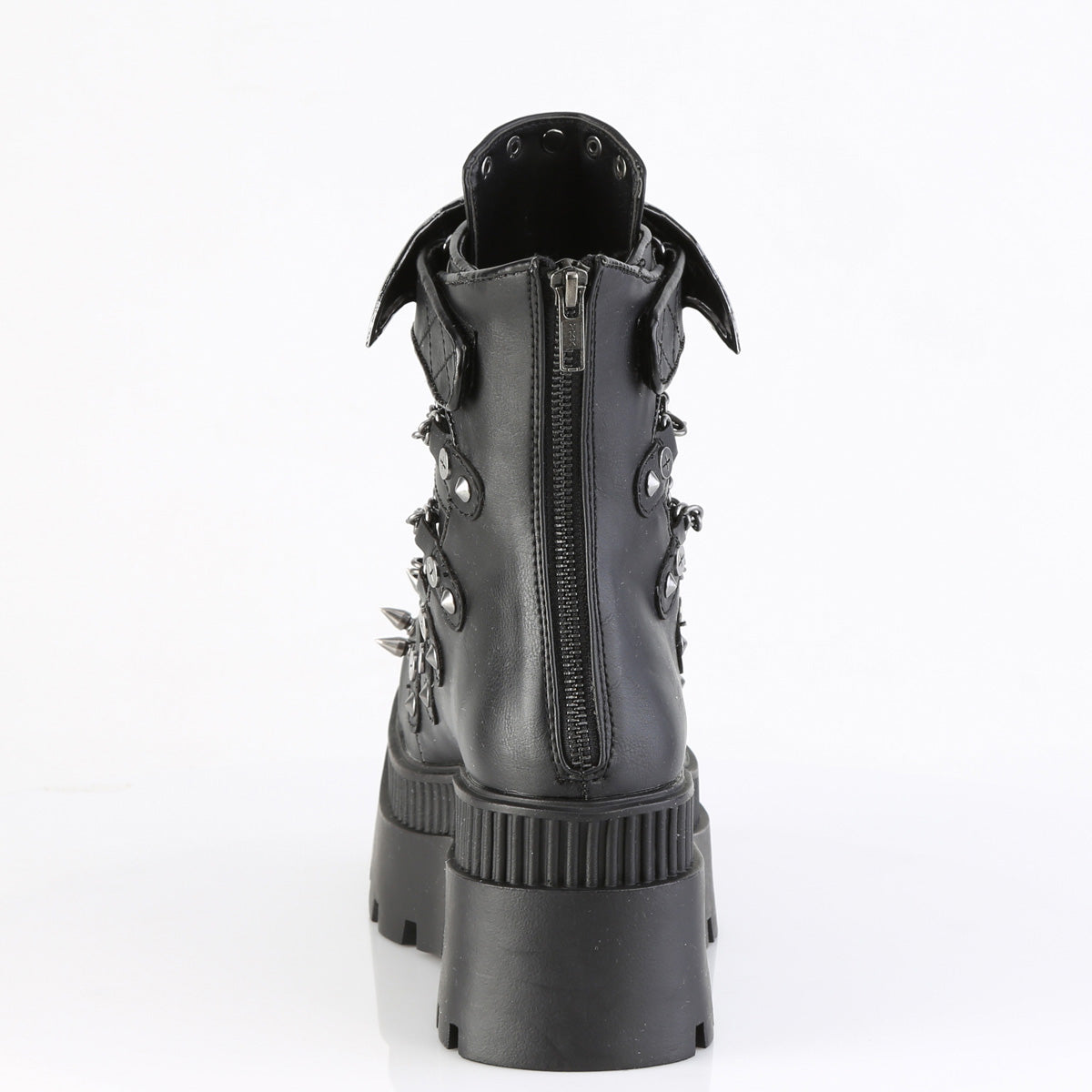 【DEMONIA】WRATH-55 アンクルブーツ Blk Vegan Leather【取寄】
