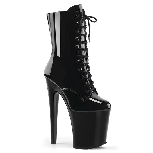 【PLEASER】XTREME-1020 シューズ Blk Pat/Blk【取寄】