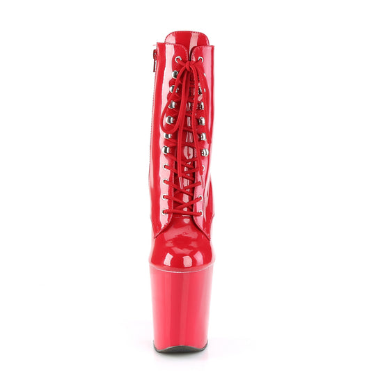 【PLEASER】XTREME-1020 シューズ Red Pat/Red【取寄】