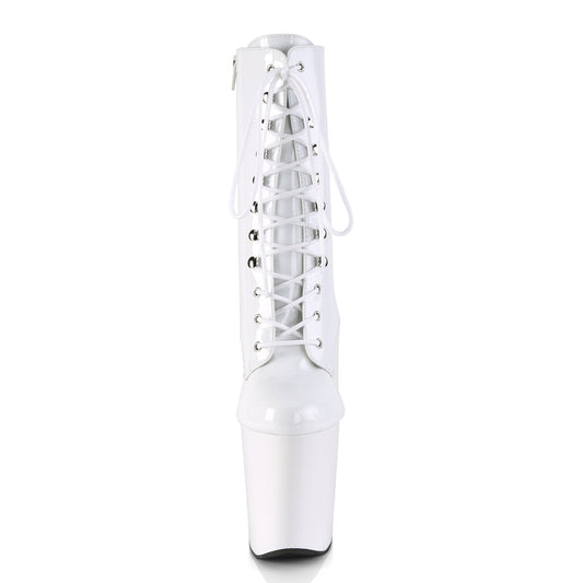 【PLEASER】XTREME-1020 シューズ Wht Pat/Wht【取寄】