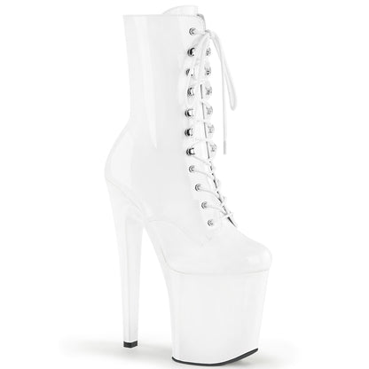 【PLEASER】XTREME-1020 シューズ Wht Pat/Wht【取寄】