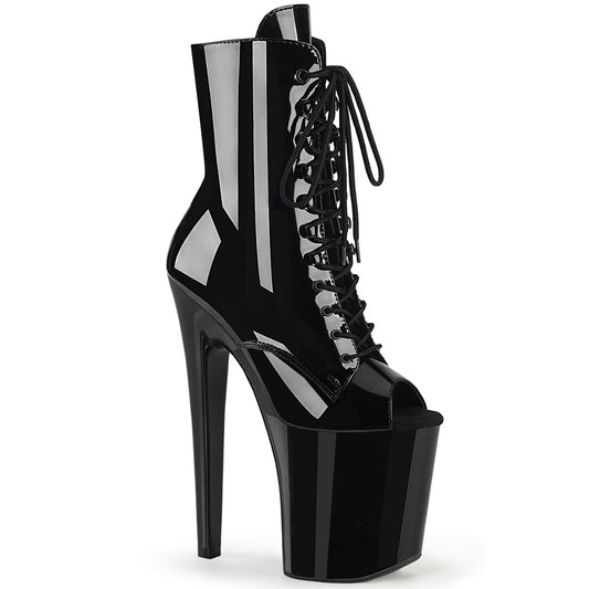 【PLEASER】XTREME-1021 シューズ Blk Pat/Blk【取寄】