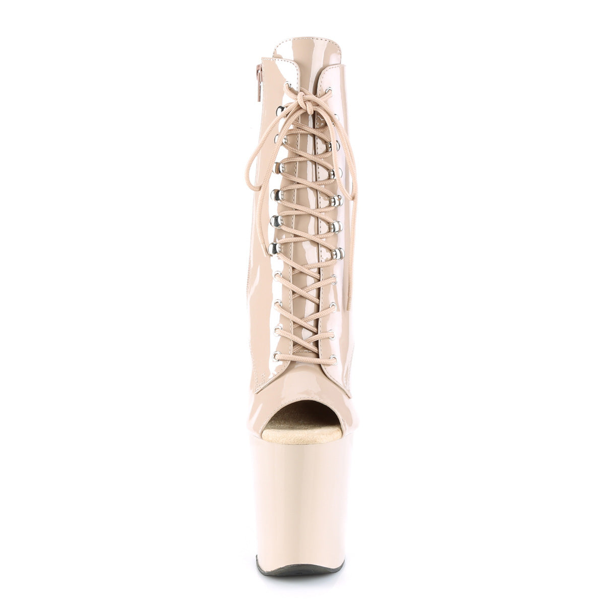 【PLEASER】XTREME-1021 シューズ Nude Pat/Nude【取寄】