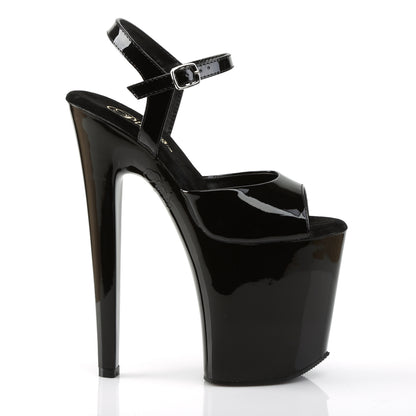 【PLEASER】XTREME-809 シューズ Blk Pat/Blk【取寄】