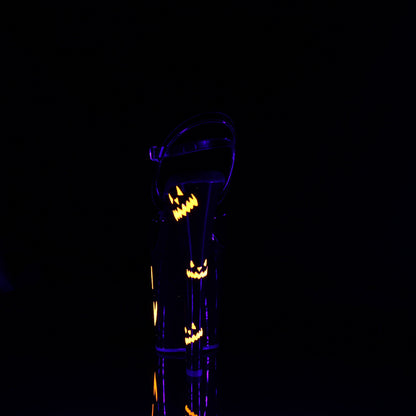 【PLEASER】XTREME-809JOL シューズ Blk Pat/Blk-Neon Orange【取寄】