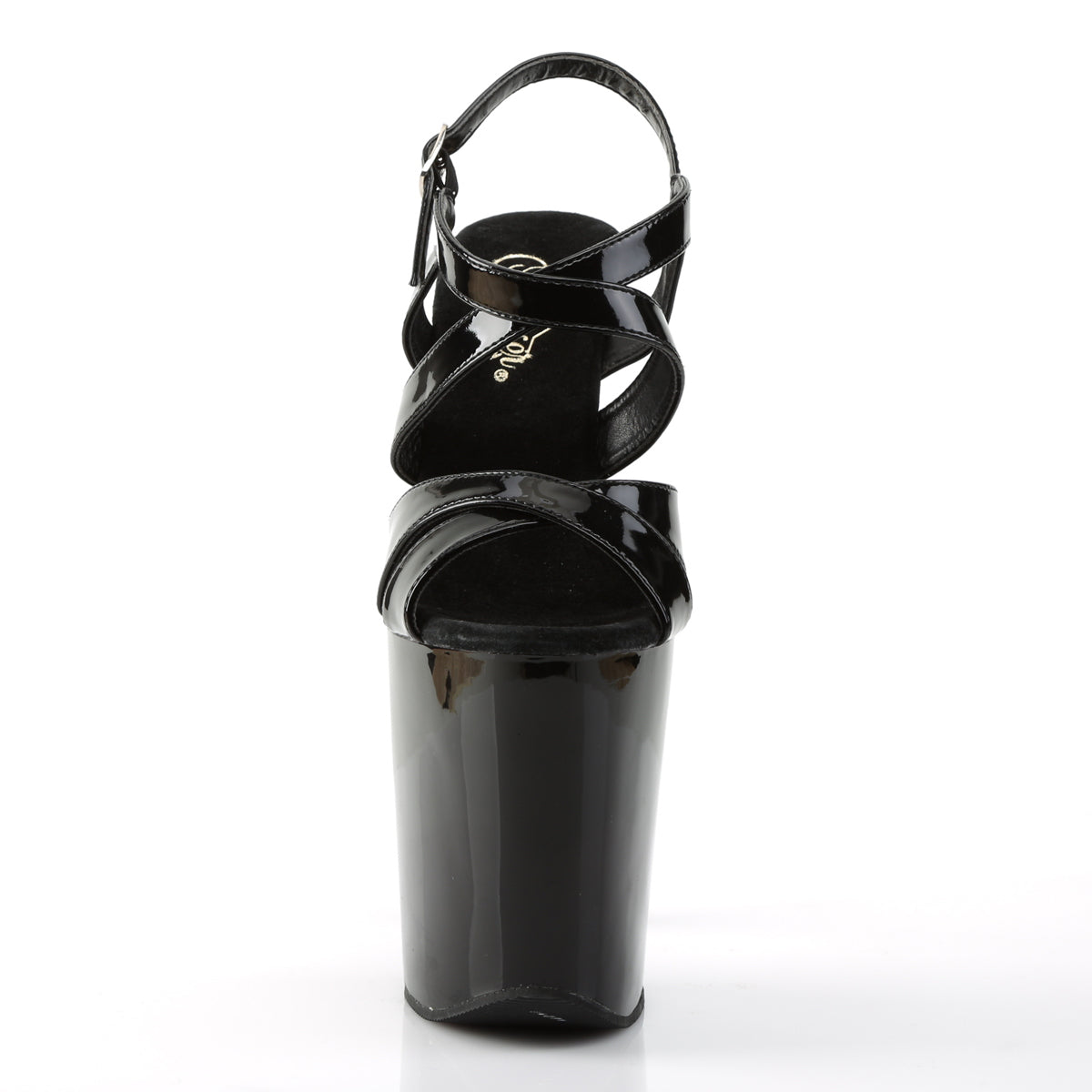 【PLEASER】XTREME-872 シューズ Blk Pat/Blk【取寄】