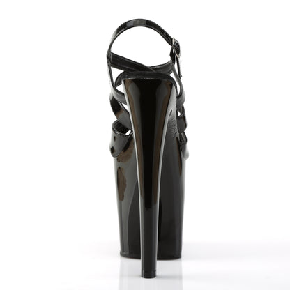 【PLEASER】XTREME-872 シューズ Blk Pat/Blk【取寄】