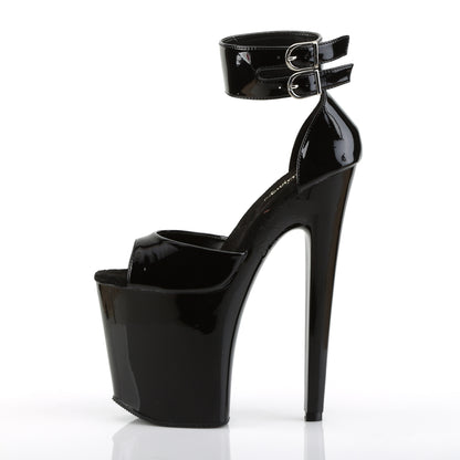 【PLEASER】XTREME-875 シューズ Blk Pat/Blk【取寄】