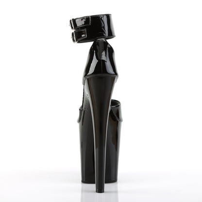 【PLEASER】XTREME-875 シューズ Blk Pat/Blk【取寄】