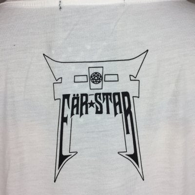 【FAR STAR】BIG フィッシュテイルTシャツ（デスバナナ BIG T/WHITE）