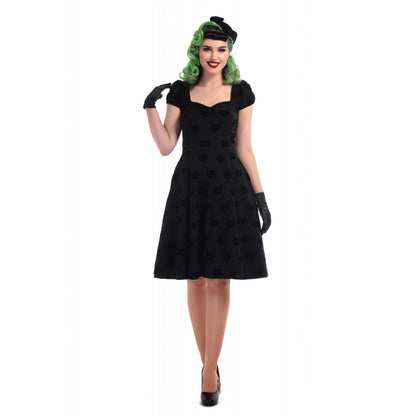 MIMI VELVET CAT DOLL DRESS