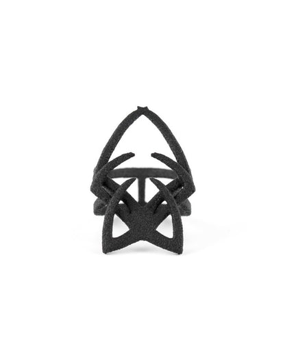 ARACHNE'S FATE RING IN BLACK