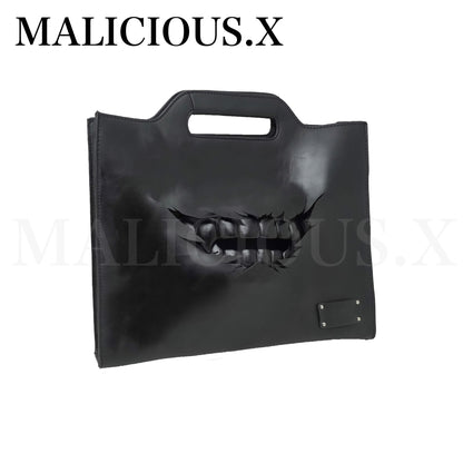 [BLACK] VAMPIRE MESSENGER &amp; HANDBAG