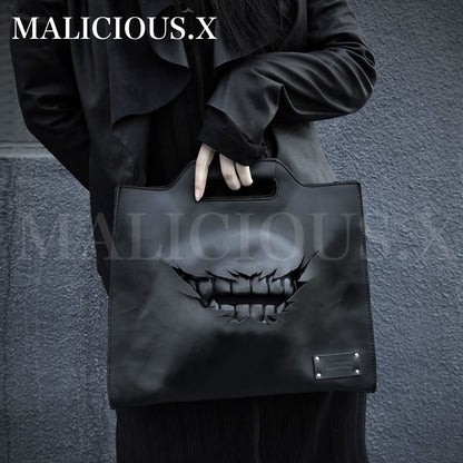 [BLACK] VAMPIRE MESSENGER &amp; HANDBAG