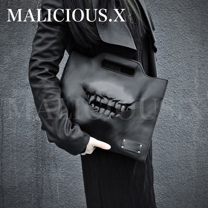 [BLACK] VAMPIRE MESSENGER &amp; HANDBAG