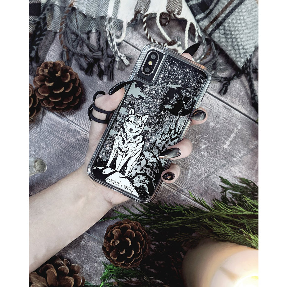 CASTLE WHITEWOLF - SHOCK RESISTANT PHONE CASE