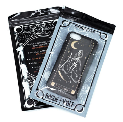 DEATH TAROT GOLD PHONE CASE