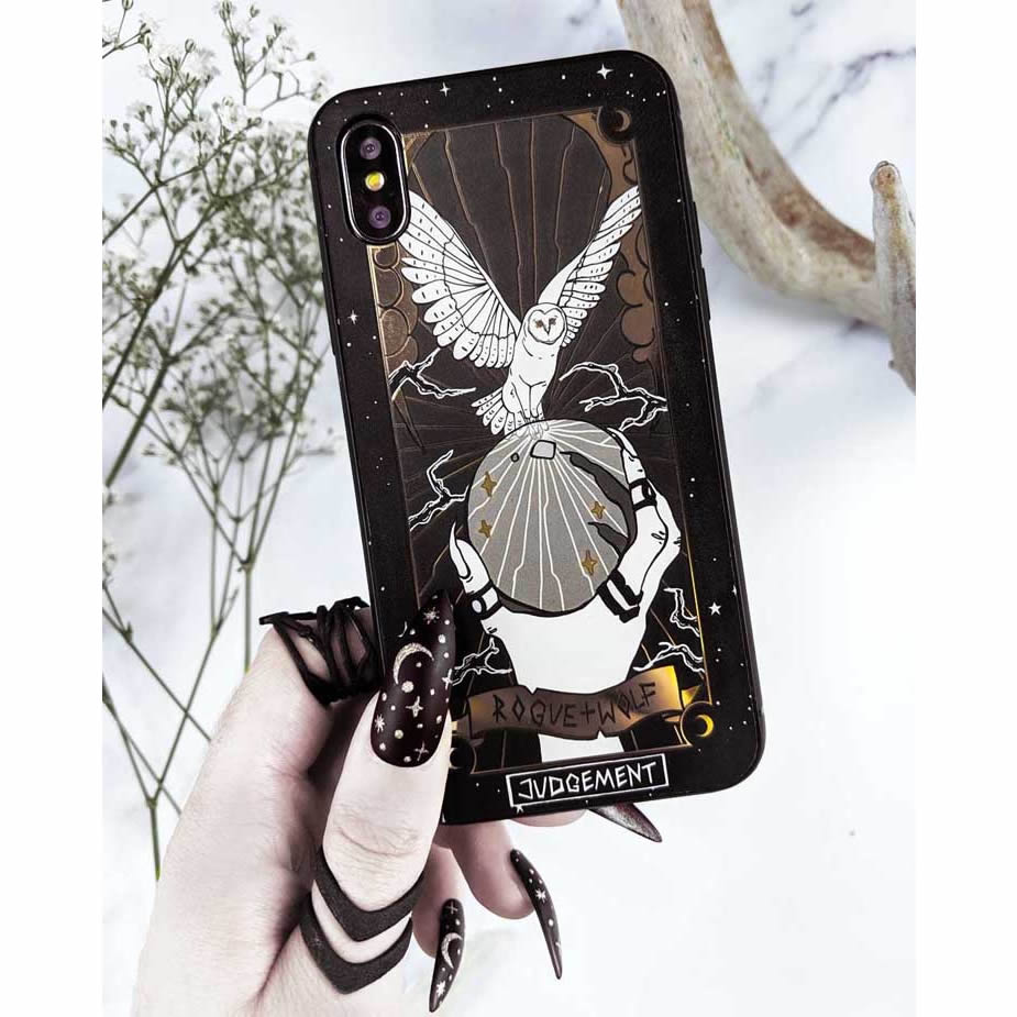 JUDGEMENT TAROT GOLD PHONE CASE