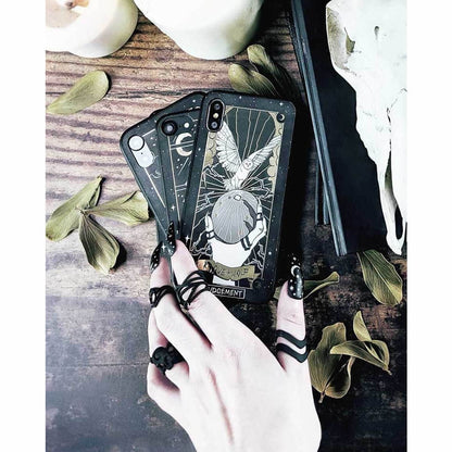 JUDGEMENT TAROT GOLD PHONE CASE