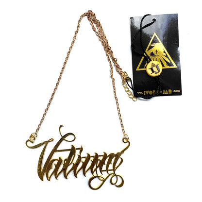 VALIUM NECKLACE-GOLD