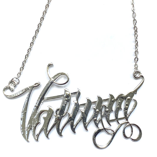 VALIUM NECKLACE-SILVER