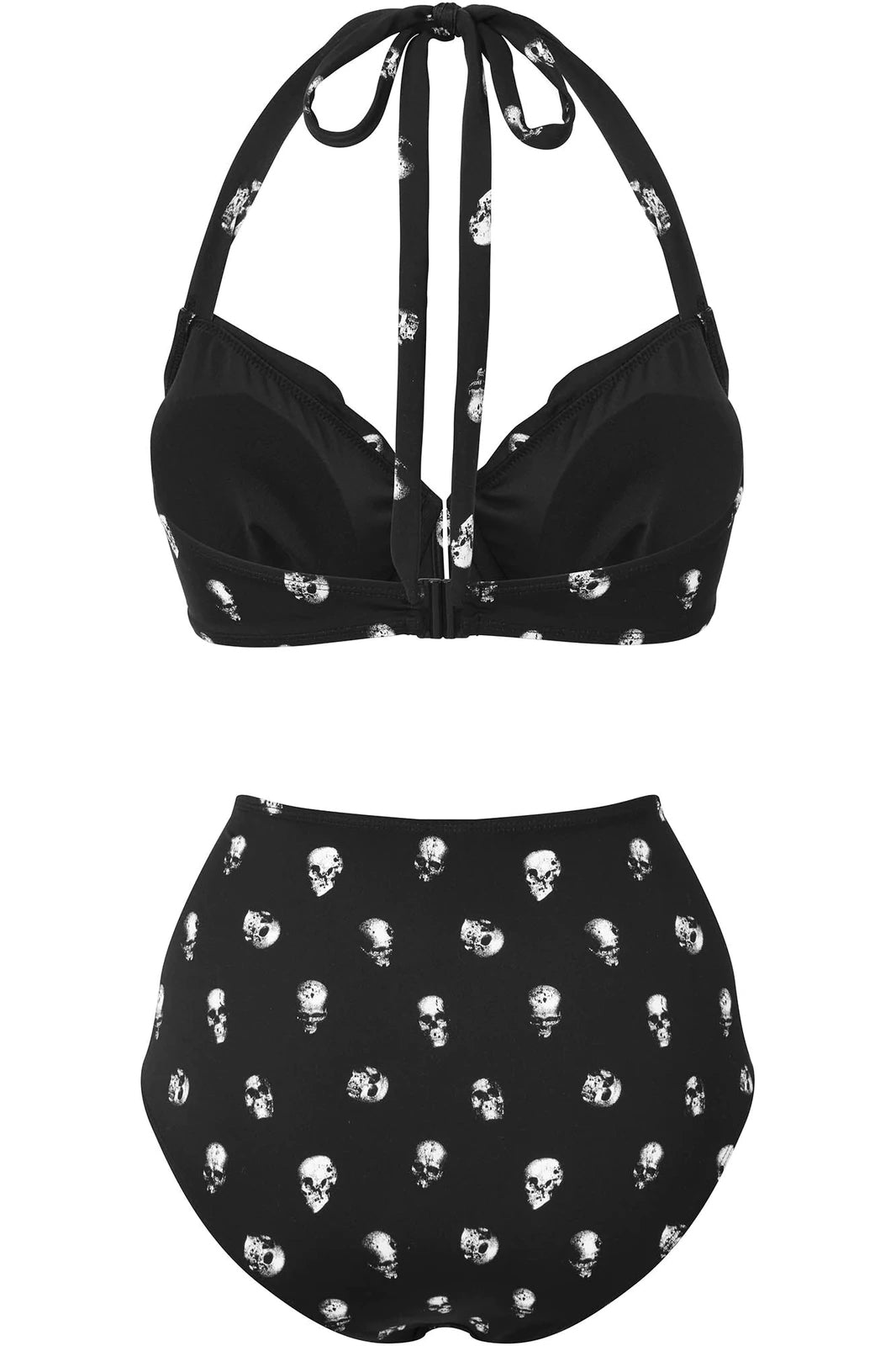 【KILL STAR】SKULLS 2-PIECE SWIMSUIT