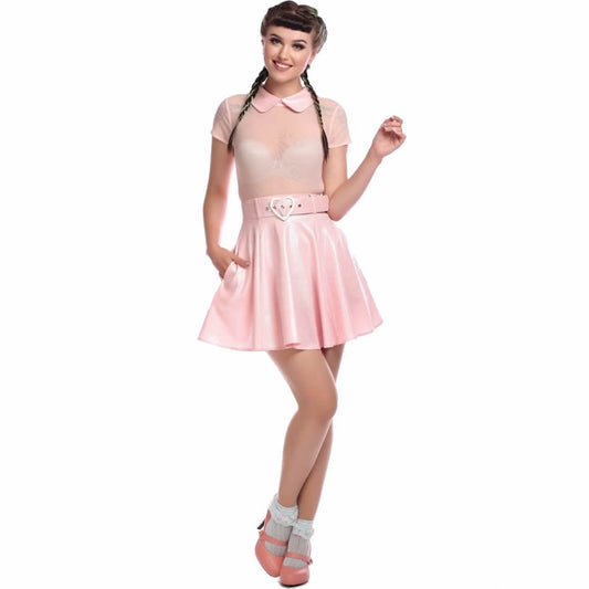 MAINLINE ADORE GLITTER SKATER DRESS