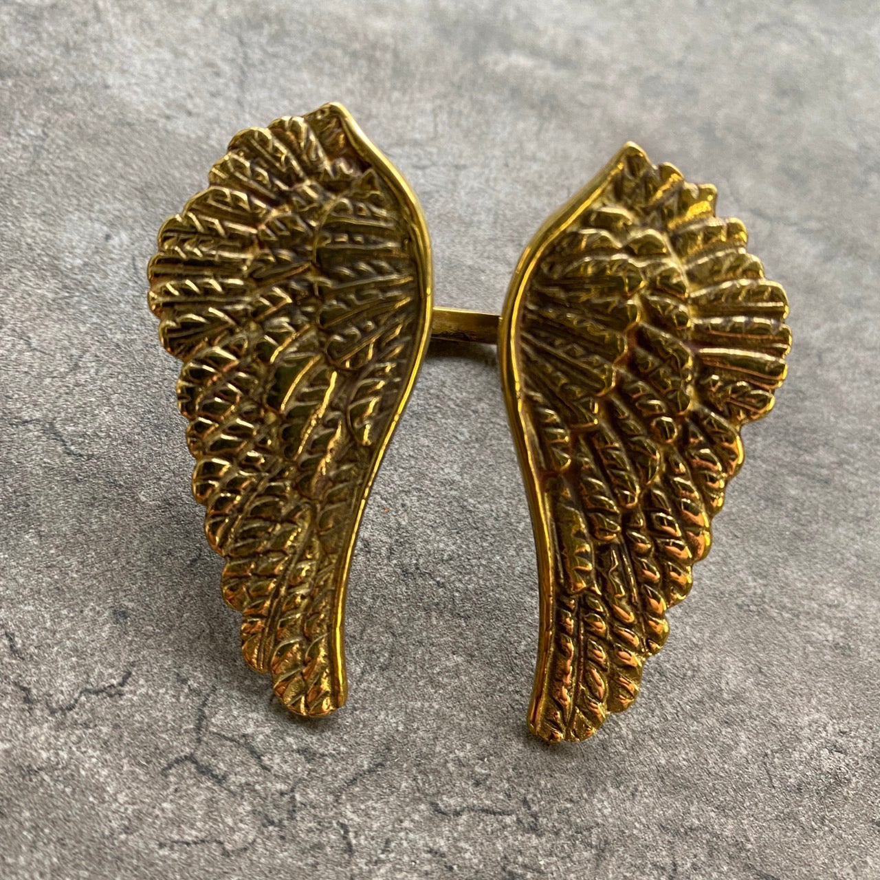 【GALIBARDY】リング-RENAISSANCE ANGEL SHAPED WING BRASS RING