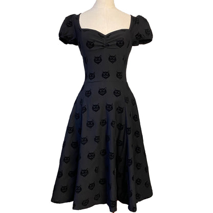 MIMI VELVET CAT DOLL DRESS