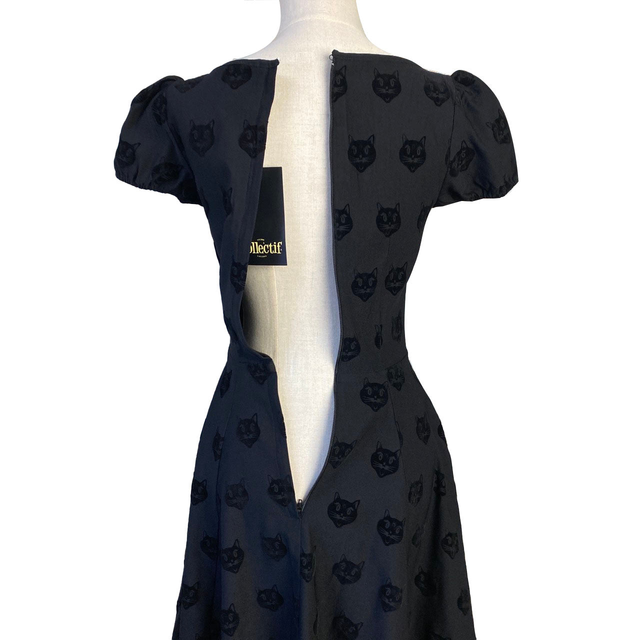 MIMI VELVET CAT DOLL DRESS