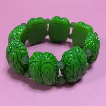 【KREEPSVILLE666】ZOMBIE BRAIN BEAD BRACELET