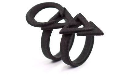 THE RUNE RING IN BLACK