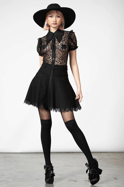 【KILL STAR】VIKTORIA MINI SKIRT-SIZE:L