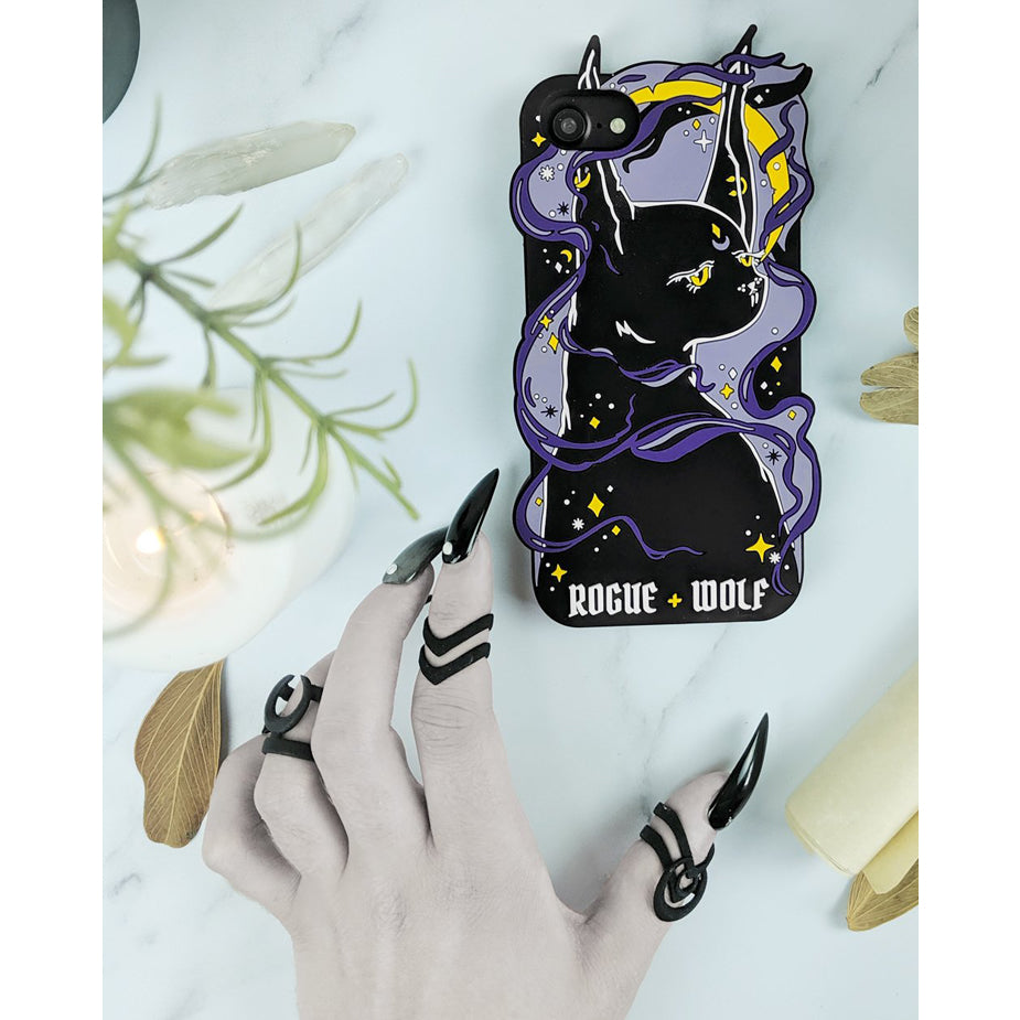 WITCH KITTEN MERLYN PHONE CASE